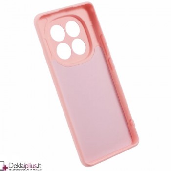 Liquid Air silikoninis dėklas su kameros apsauga - rausvas (Xiaomi Redmi Note 14 Pro 4G/5G/Note 14 Pro Plus/Poco X7 5G)